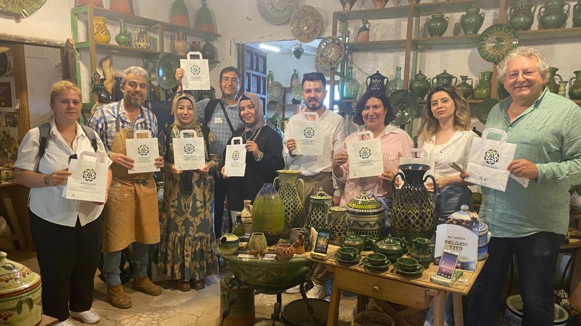 Erasmus+ KA122-ADU Projemizin İspanya Hareketlilik Programı Tamamlandı